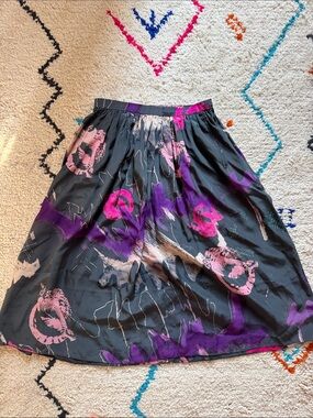 Vintage Silk Skirt